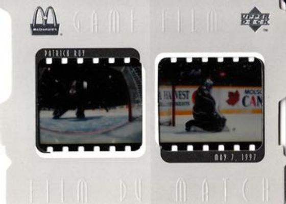 1997 Upper Deck Ice McDonald's #F5 Game Film