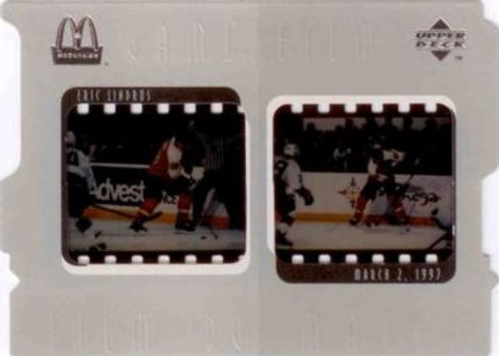 1997 Upper Deck Ice McDonald's #F4 Game Film
