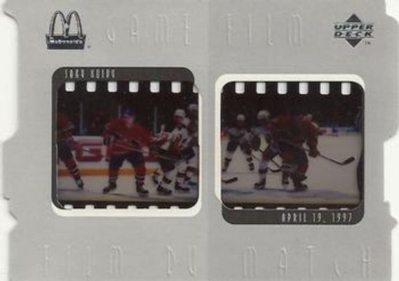 1997 Upper Deck Ice McDonald's #F8 Game Film
