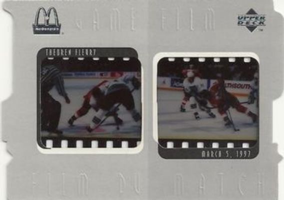 1997 Upper Deck Ice McDonald's #F9 Game Film
