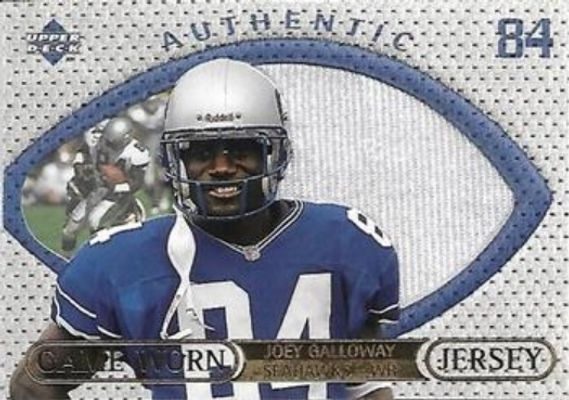 1997 Upper Deck #GJ2 Game Worn Jerseys