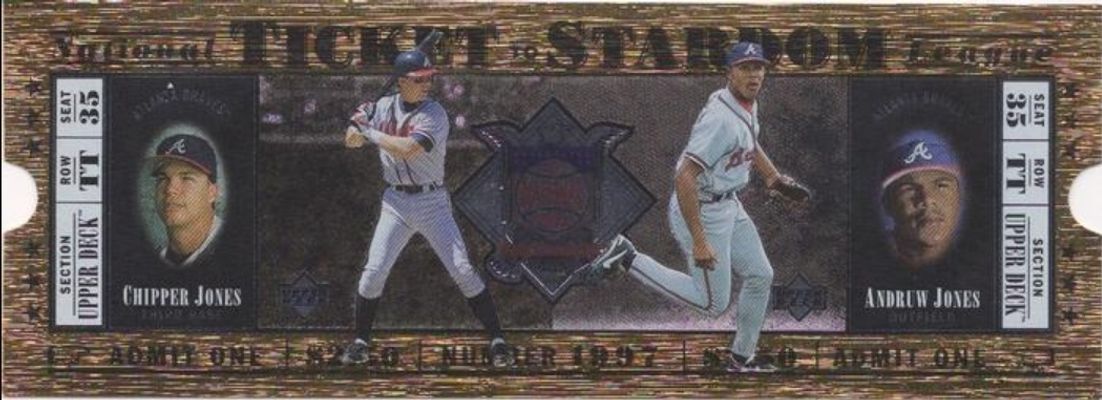 1997 Upper Deck Collector's Choice #TS1 Ticket to Stardom Combos