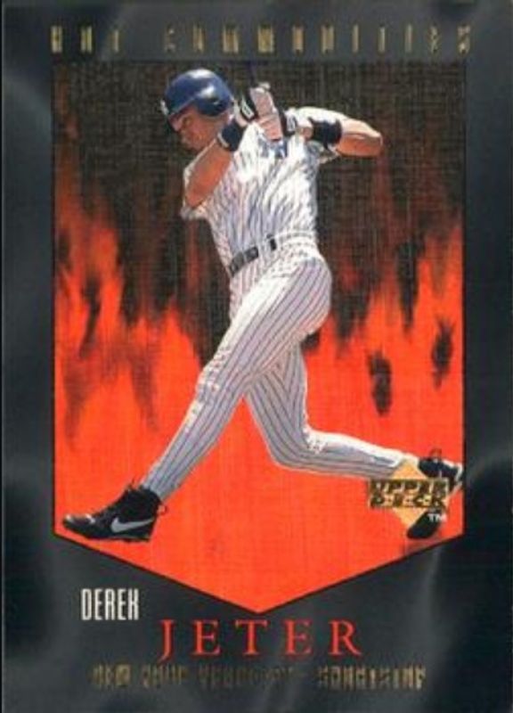 Derek Jeter 1997 Upper Deck #HC3 Hot Commodities RAW