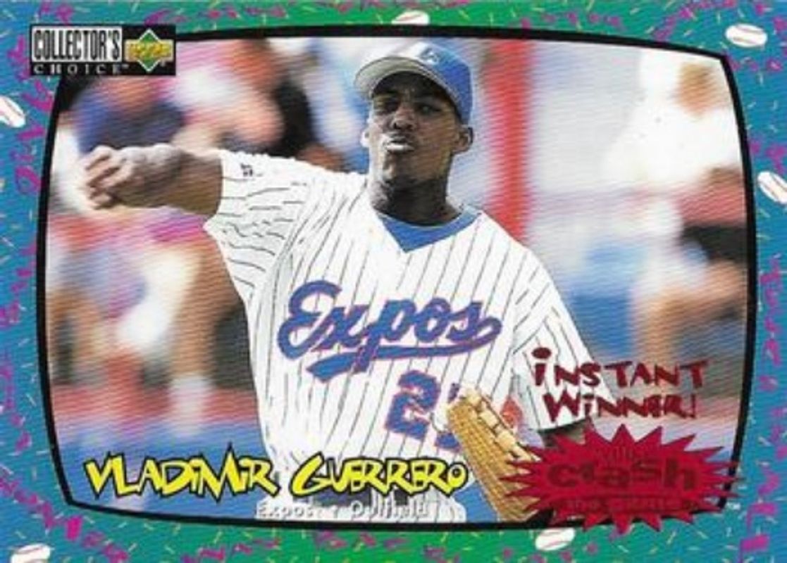 Vladimir Guerrero Sr. 1997 Upper Deck Collector's Choice #CG21 You Crash the Game Instant Win RAW