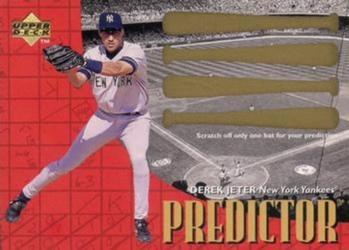 Derek Jeter 1997 Upper Deck #P19 Predictors RAW