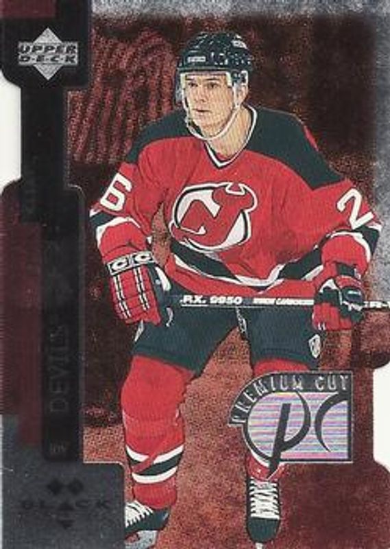 Patrik Elias 1997 UD Black Diamond #PC8 Premium Cut Double Diamond Rookie RAW