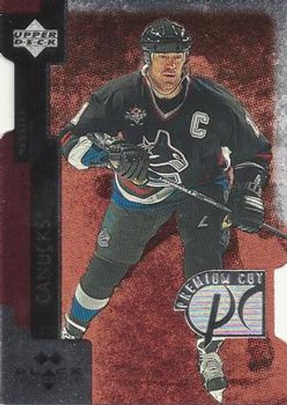 Mark Messier 1997 UD Black Diamond #PC23 Premium Cut Double Diamond RAW