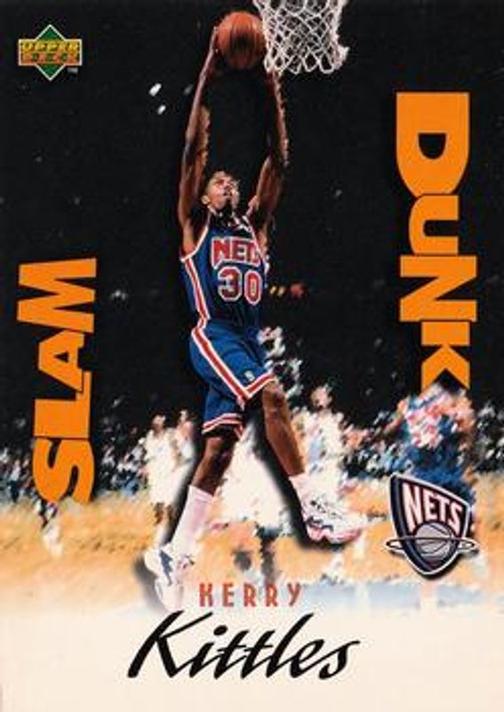 Kerry Kittles 1997 Upper Deck Nestle Slam Dunk #SD21 Base RAW