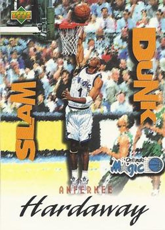 Anfernee Hardaway 1997 Upper Deck Nestle Slam Dunk #SD19 Base RAW