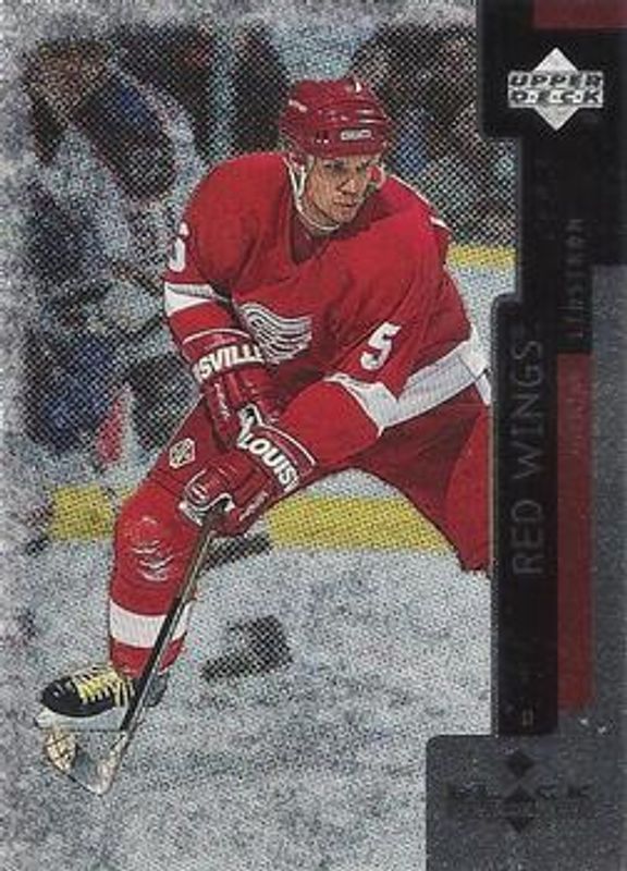 Nicklas Lidstrom 1997 UD Black Diamond #119 Base RAW