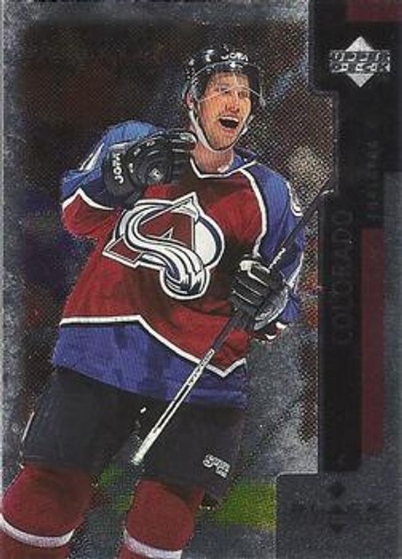 Peter Forsberg 1997 UD Black Diamond #106 Base RAW