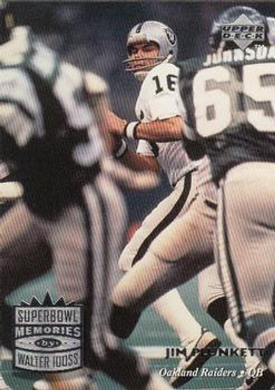 Jim Plunkett 1997 Upper Deck Legends #201 Base RAW