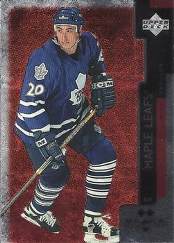 Mike Johnson 1997 UD Black Diamond #118 Double Diamond Rookie RAW