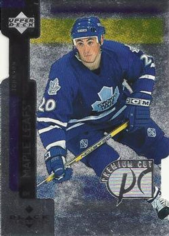 Mike Johnson 1997 UD Black Diamond #PC27 Premium Cut Rookie RAW