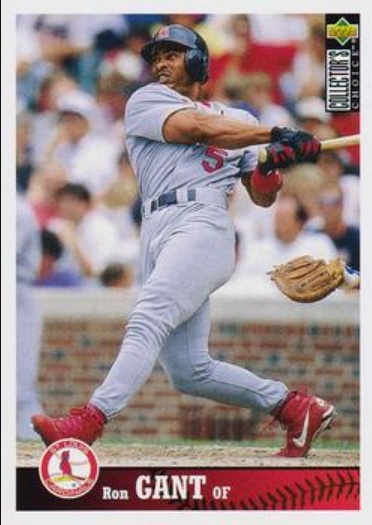 Ron Gant 1997 Upper Deck Collector's Choice #205 Base Price Guide ...