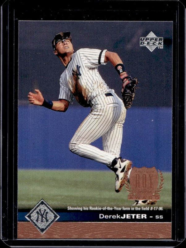 Derek Jeter 1997 Upper Deck #440 Base RAW