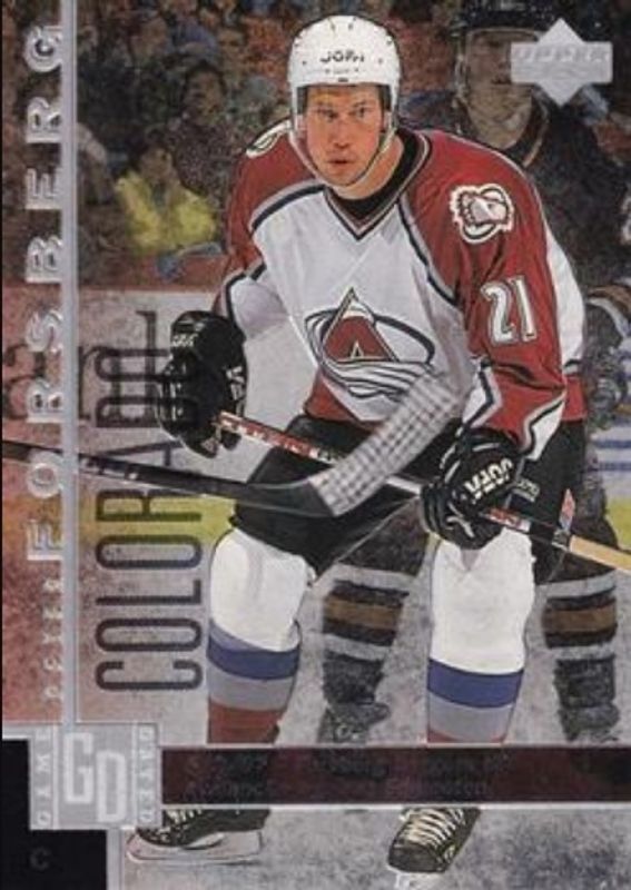 Peter Forsberg 1997 Upper Deck #252 Game Dated RAW