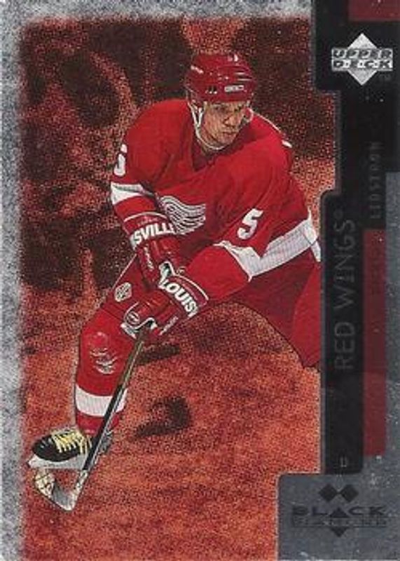 Nicklas Lidstrom 1997 UD Black Diamond #119 Double Diamond RAW