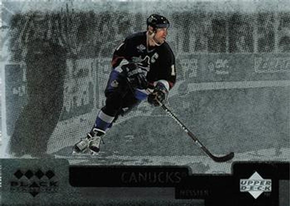 Mark Messier 1997 UD Black Diamond #7 Quadruple Diamond RAW