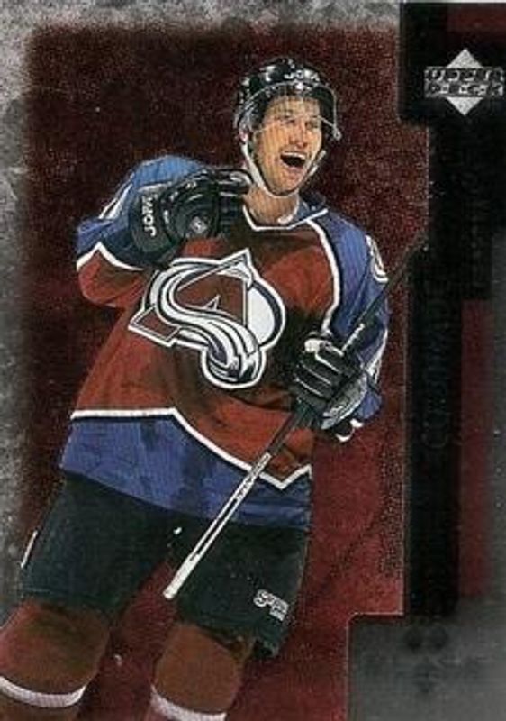Peter Forsberg 1997 UD Black Diamond #106 Double Diamond RAW