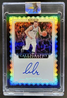 2024 Immaculate #1 2023-24 Panini Calligraphy Signatures