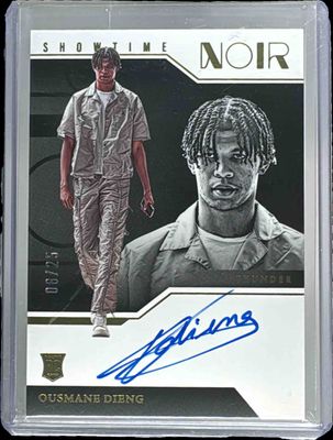 2024 Immaculate #1 2022-23 Panini Noir Showtime Signatures Gold - Gold /25