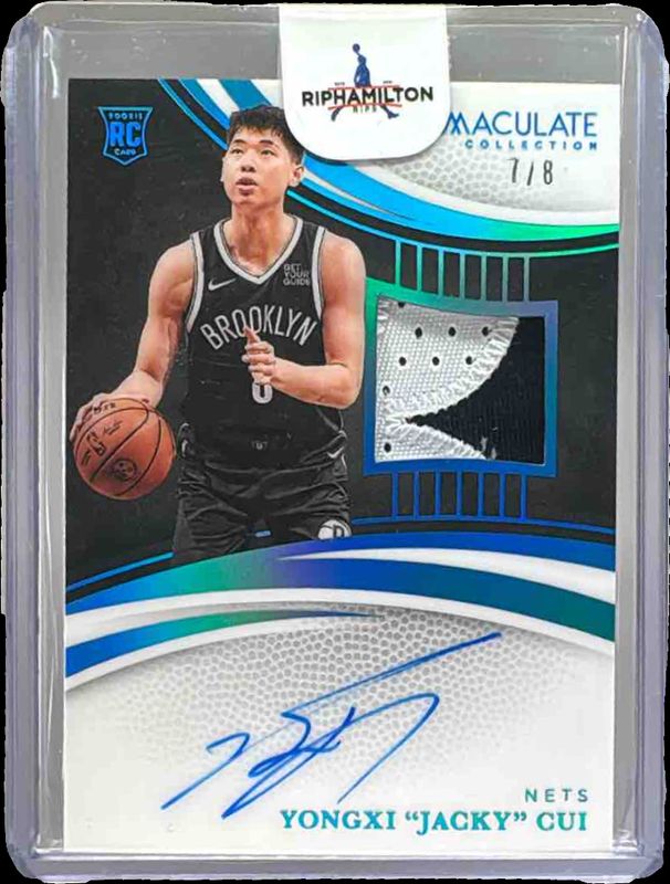 2024 Immaculate #109 Rookie Patch Autographs - Jersey Number /23