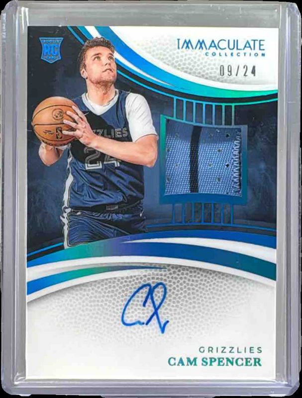 2024 Immaculate #126 Rookie Patch Autographs - Jersey Number /23