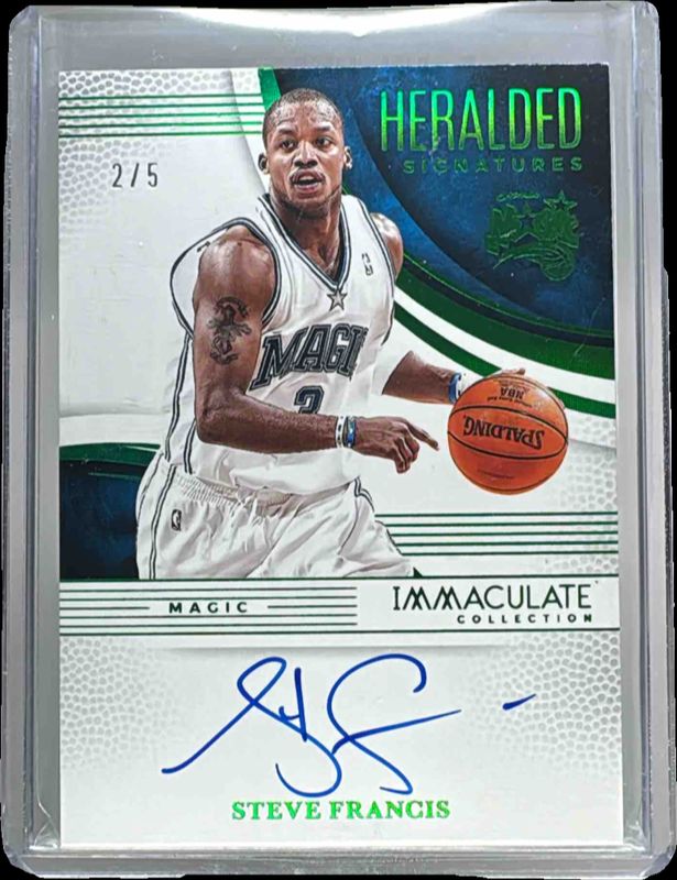 2024 Immaculate #9 Heralded Signatures - Green /5