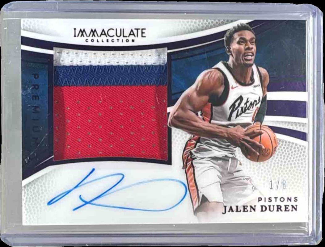 2024 Immaculate #63 Premium Patch Autographs - FOTL /8