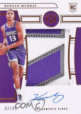 2022 National Treasures #132 Rookie Patch Auto - Bronze /49