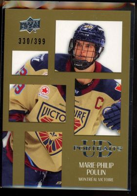 2025 Upper Deck PWHL #UDP-17 UD Portraits - Gold /399