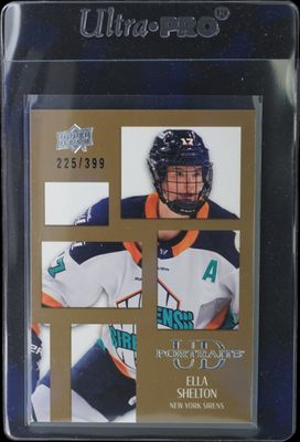2025 Upper Deck PWHL #UDP-6 UD Portraits - Gold /399