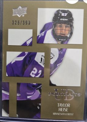 2025 Upper Deck PWHL #UDP-18 UD Portraits - Gold /399