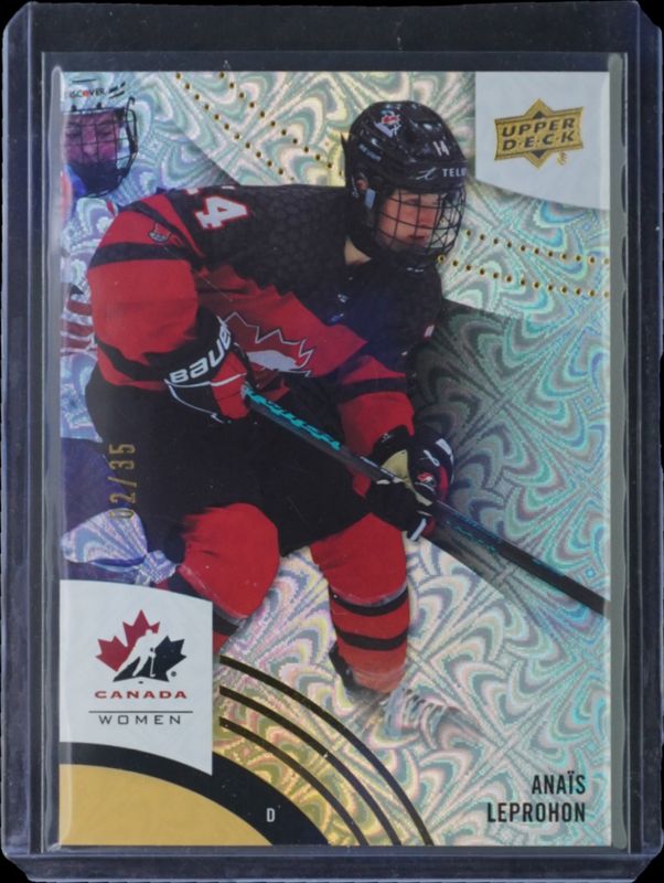 2025 Upper Deck Team Canada Juniors #58 Rose Gold Foil