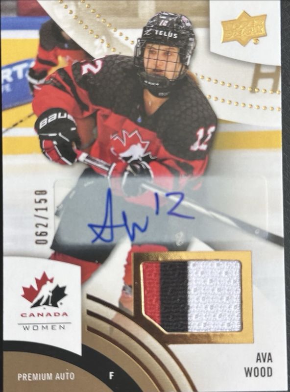 2025 Upper Deck Team Canada Juniors #16 Base Autographs Patch /150