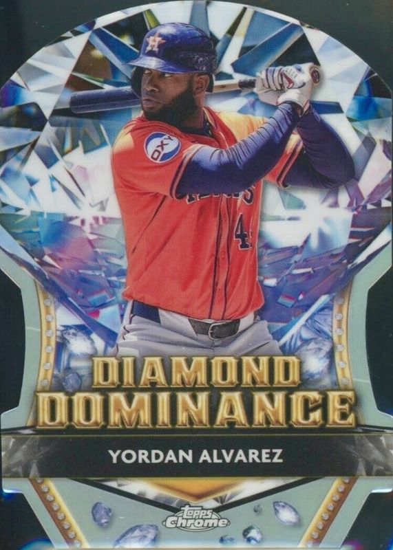 Yordan Alvarez 2024 Topps Chrome Update #DD-23 Diamond Dominance BGS 10 PRISTINE