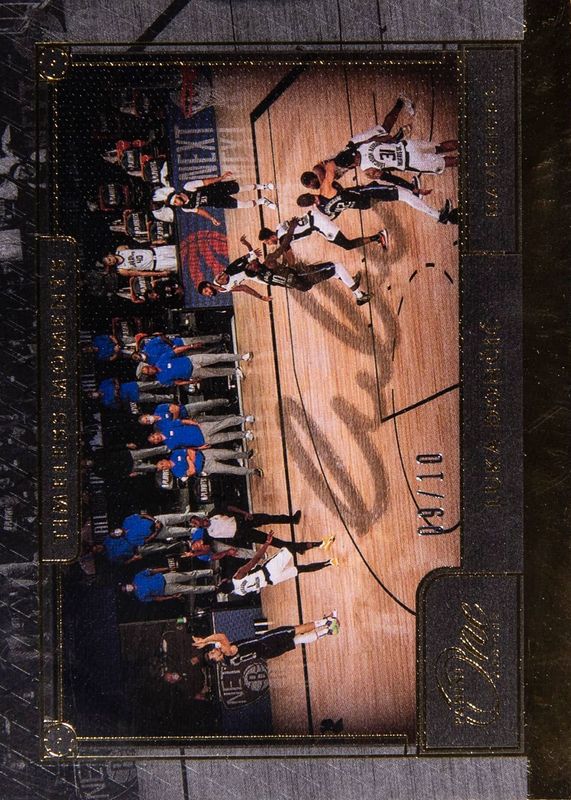 Luka Doncic 2020 One and One #TML-LUD Timeless Moments Autographs - Gold /10 RAW
