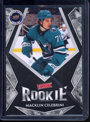 2025 Upper Deck National Hockey Card Day #V-9 Victory Rookies Black