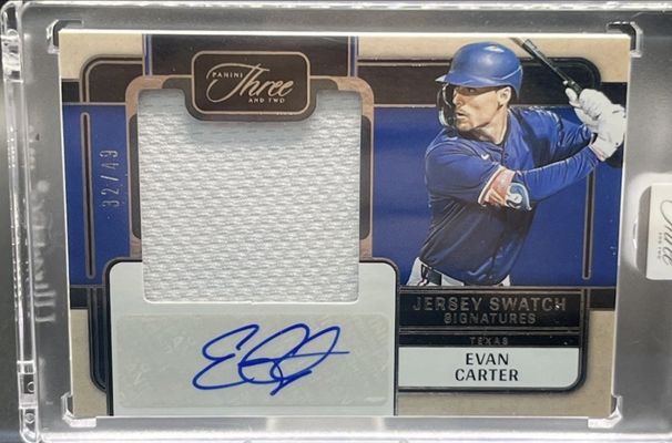 2025 Panini Three and Two #3 Jersey Swatch Signatures /49