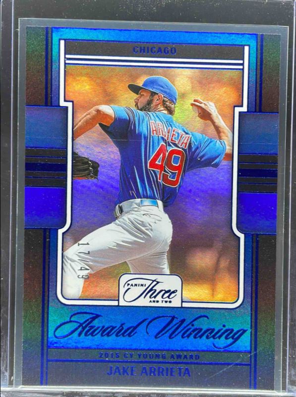 2025 Panini Three and Two #2 Award Winning - Blue /49