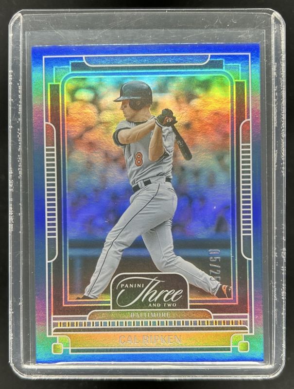 2025 Panini Three and Two #134 Navy Blue /25
