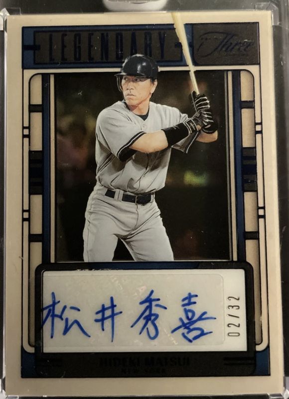 2025 Panini Three and Two #2 Legendary Signatures - Blue /32