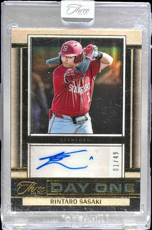 2025 Panini Three and Two #21 Day One Autographs /49