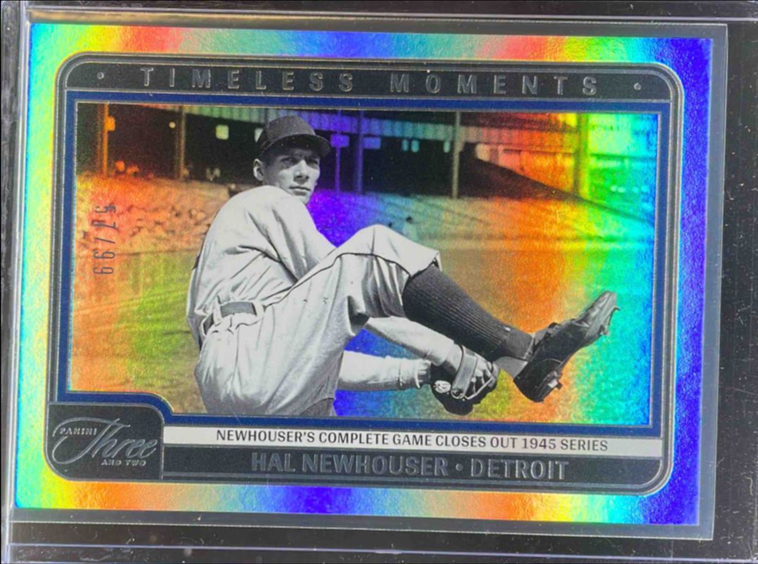 2025 Panini Three and Two #8 Timeless Moments /99