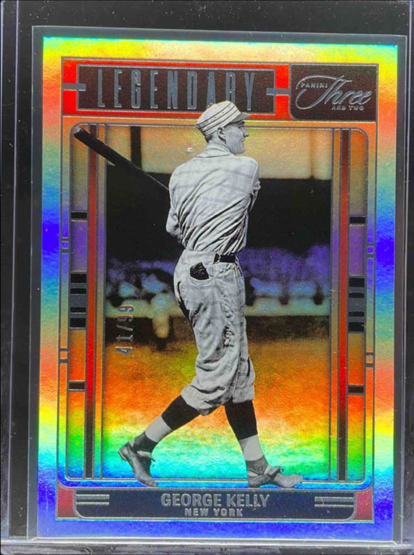 George Kelly 2025 Panini Three and Two #6 Legendary /99 RAW