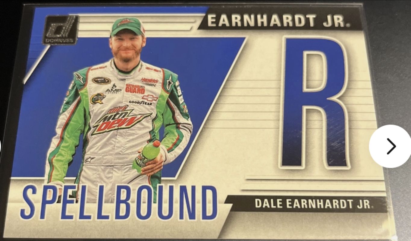 Dale Earnhardt Sr. 2025 Donruss NASCAR #27 Spellbound - Holo /199 RAW