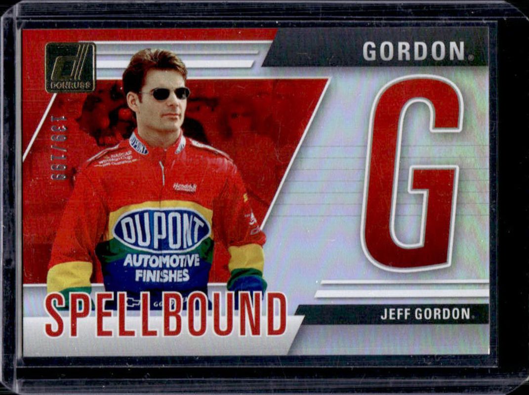 Jeff Gordon 2025 Donruss NASCAR #14 Spellbound - Holo /199 RAW