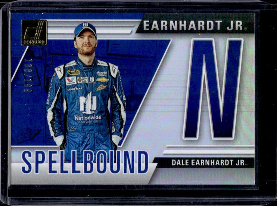 Dale Earnhardt Sr. 2025 Donruss NASCAR #28 Spellbound - Holo /199 RAW