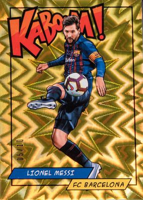 2018 Panini Rewards #K-LMS Kaboom! - Gold /10